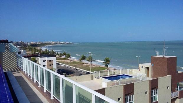 Flat Mar Bello Plaza Cabedelo Bagian luar foto